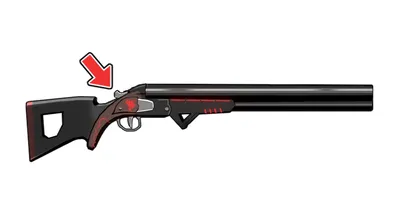 ジュリの銃のレバー部