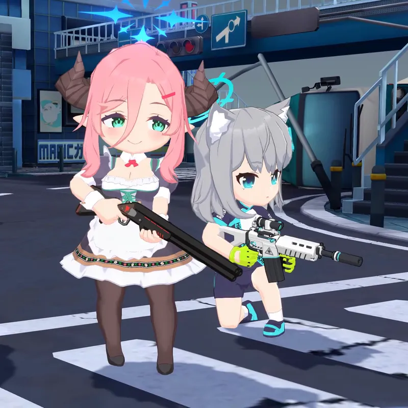 ジュリの銃のフォアグリップ