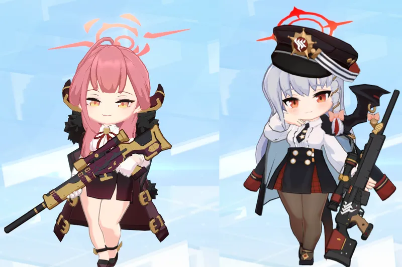 アルとハルナの銃