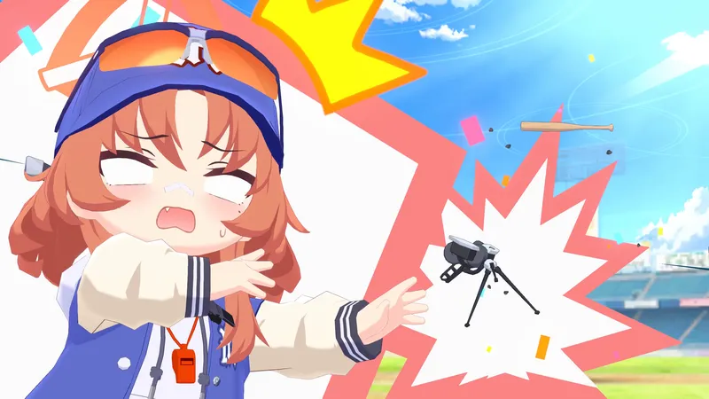 ピッチングマシン暴走
